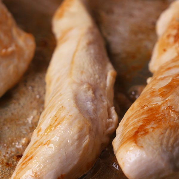 cooked chicken tenderloins