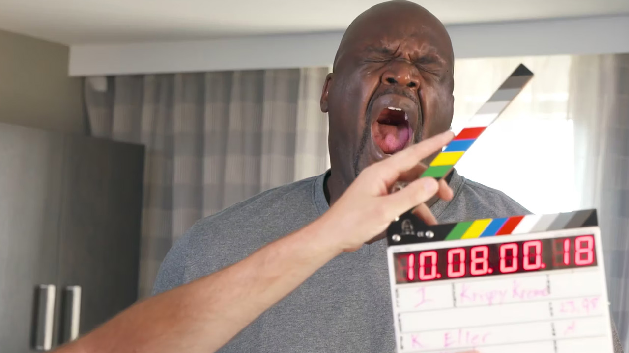 K2 Productions video thumbnail - BTS with Shaquille O’Neal on Krispy Kreme Spot