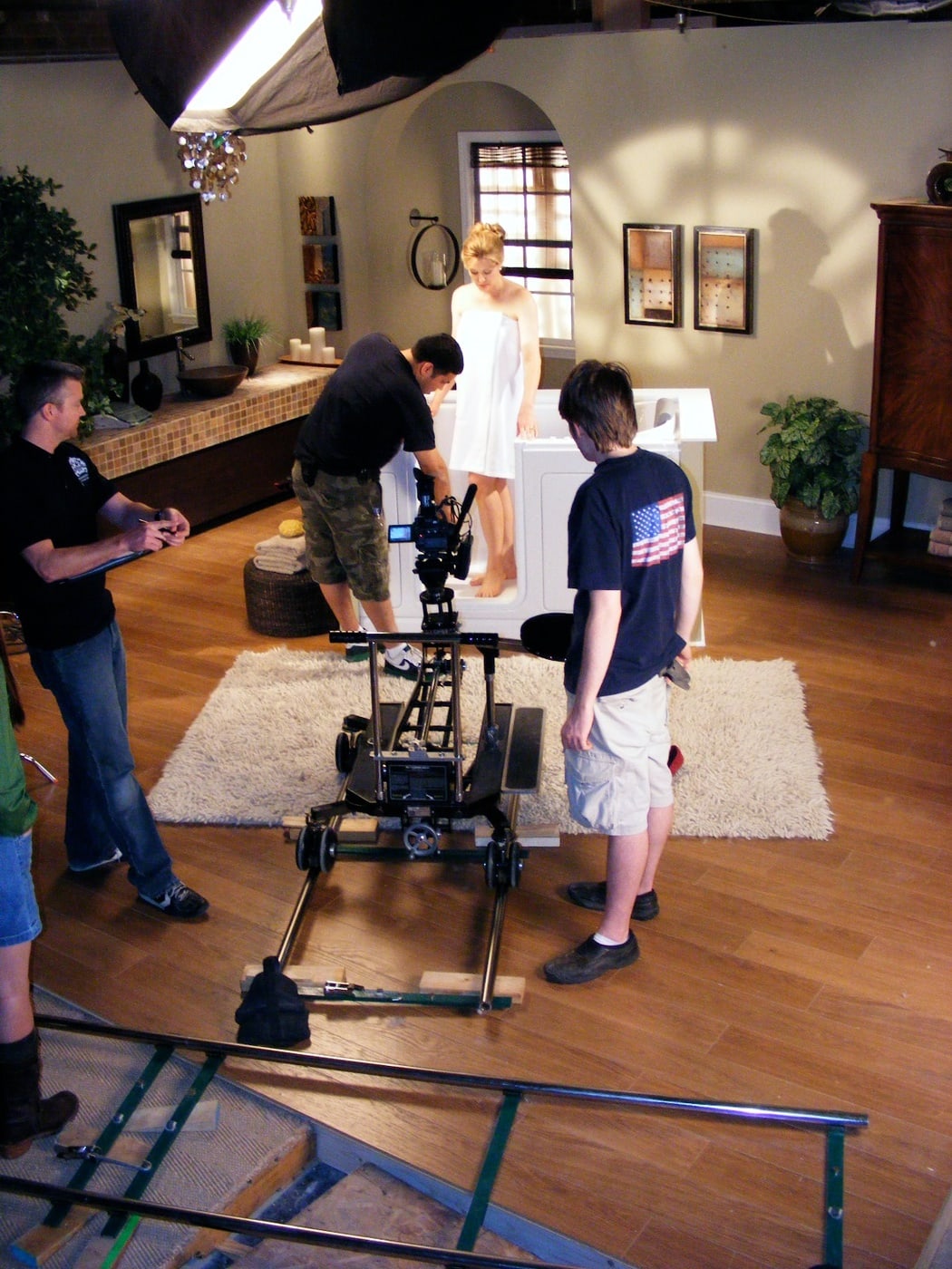 House Set Video Shoot at K2 Productions Greensboro Studio