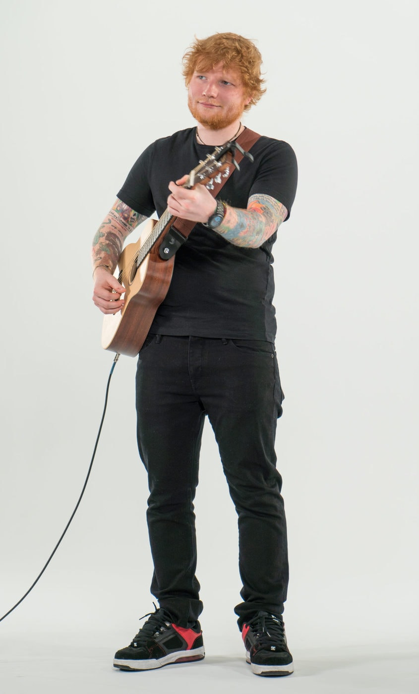 Ed Sheeran Guitar K2 Video and Photography Studios