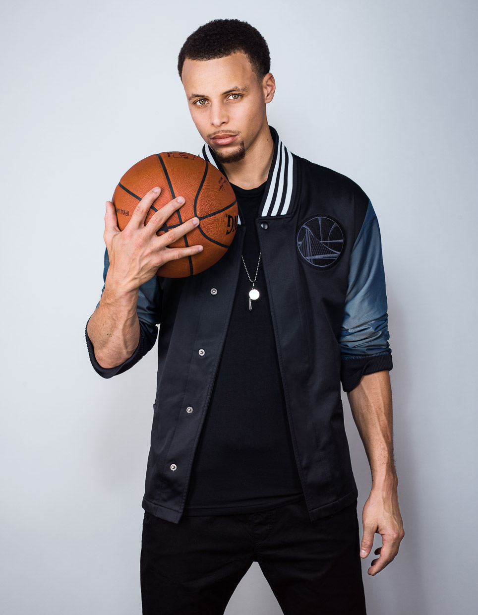 Steph Curry with basketball Lifestyle Photography from K2 Productions