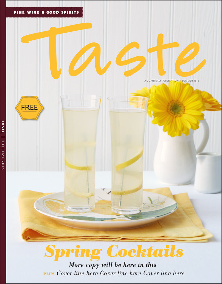 Taste Magazine Cover by K2 Productions Photography